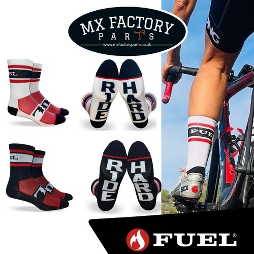 Fuel socken ride - fuel, weiß